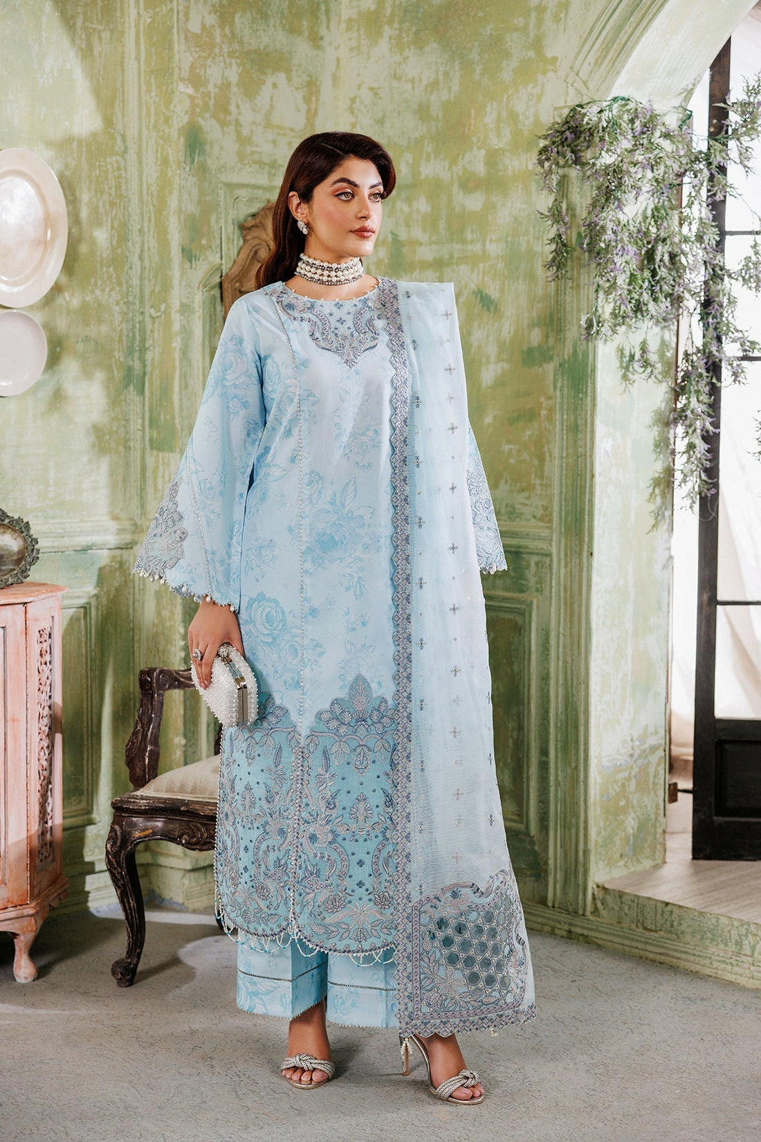 Alizeh | Maahi Vol 2 | AF-EPL-7013-ZARA by Designer Alizeh - House of Maryam - Pakistani Designer Ethnic Wear in {{ shop.shopifyCountryName }}