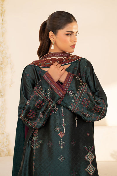 Iznik | Festive Formal | UE-435 Embroidered Pure silk
