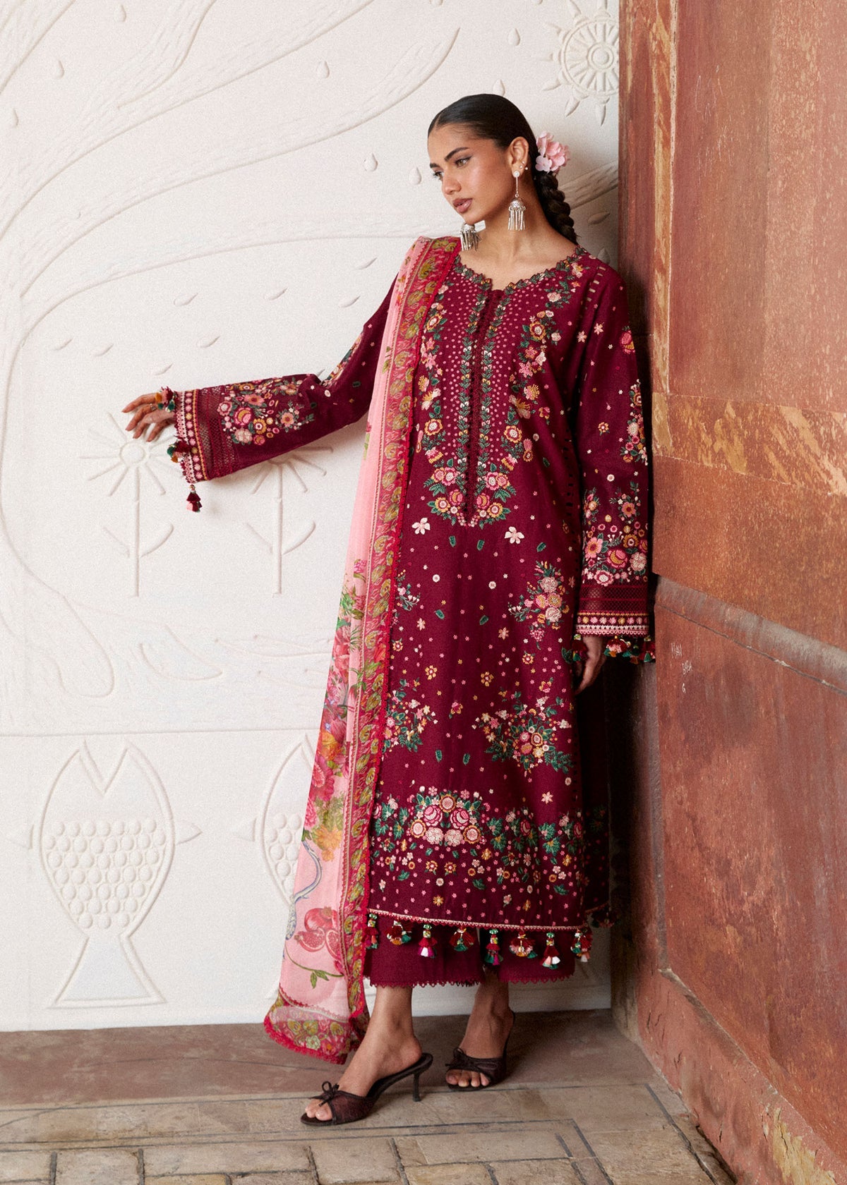 Hussain Rehar | Zan SS26 | Kestane, image 2