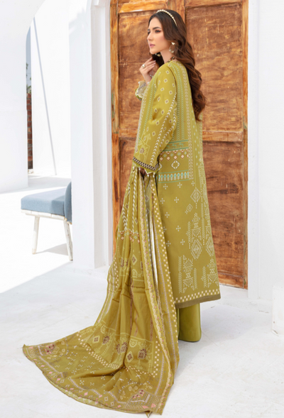 Humdum | Saira Bano Lawn 24 | D04 -  HumDum Casuals - Original Designer Dress - House of Maryam