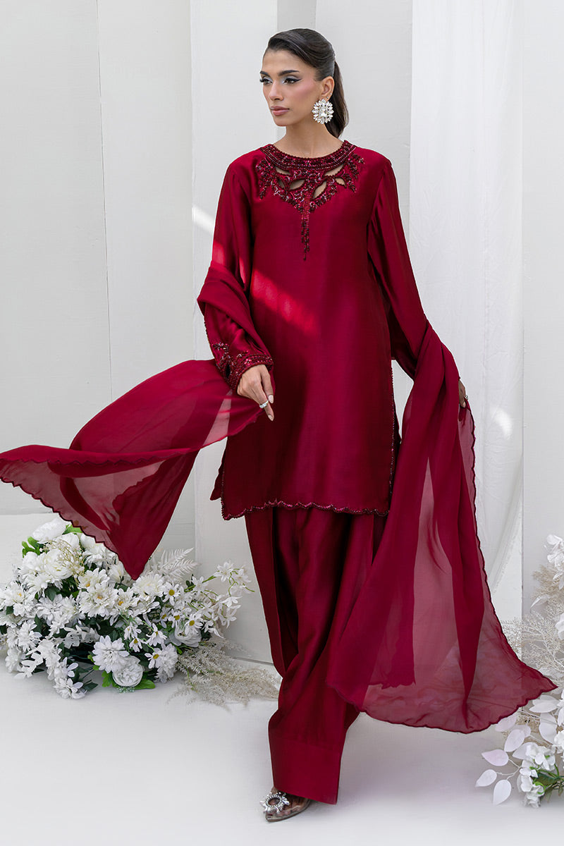 Chic Ophicial | Aarzu Luxe Pret | Ruby Veil, image 4