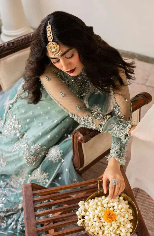 Eleshia | Zarin Wedding Formals 23 | Zarela by Designer Eleshia - House of Maryam - Pakistani Designer Ethnic Wear in {{ shop.shopifyCountryName }}