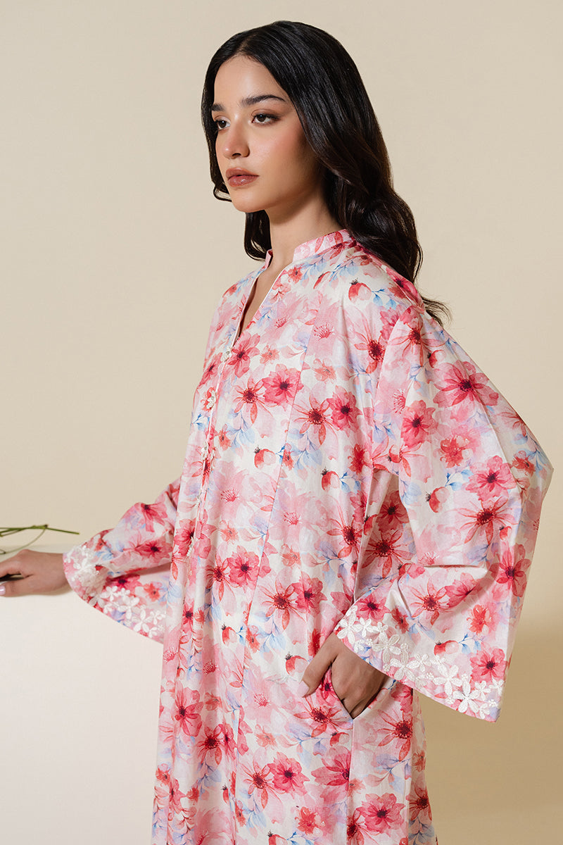 Cross Stitch | Basic Pret | Floral Heaven Printed Shirt-7