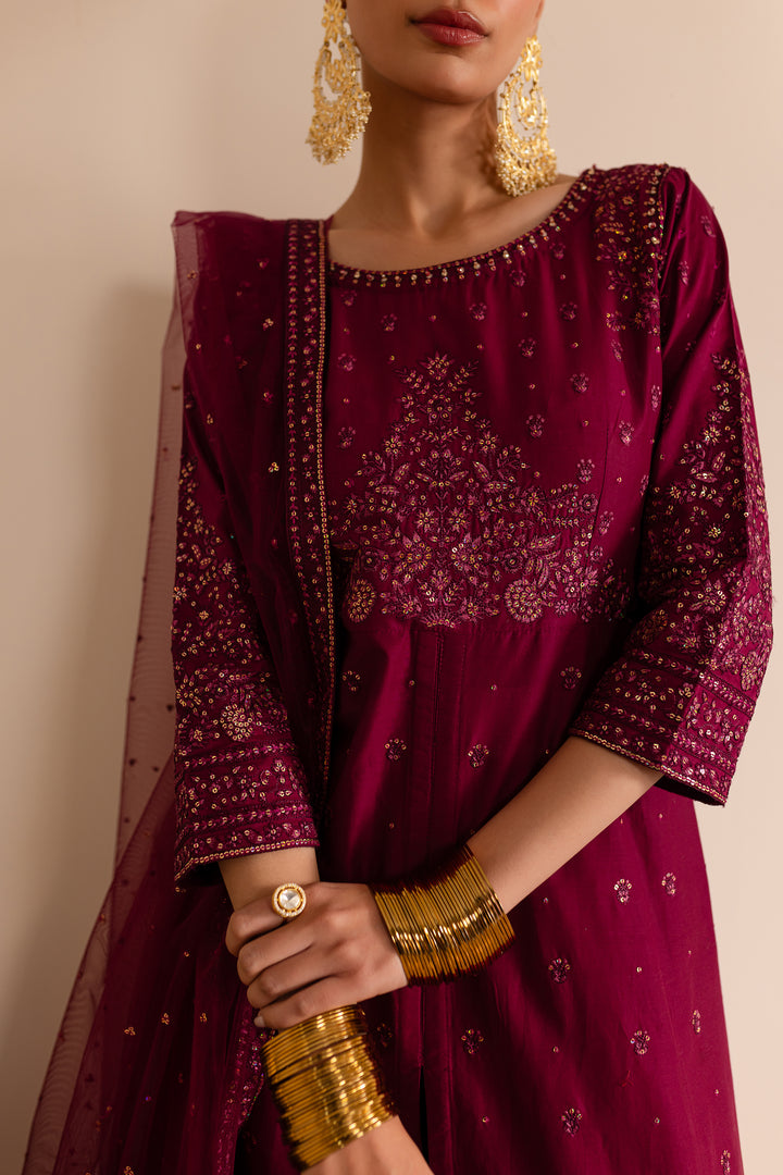 Batik | Reception Luxe Edit | Zeerak -  Batik Ladies Clothes - Original Designer Dress - House of Maryam