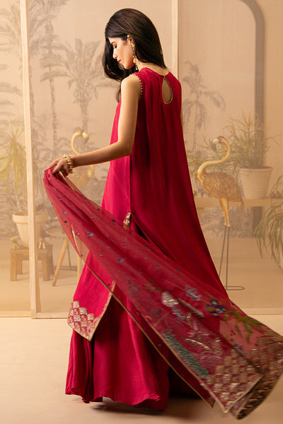 Cross Stitch | Luxe Atelier 24 | ROSY TWILIGHT -  Cross Stitch Luxury - Original Designer Dress - House of Maryam