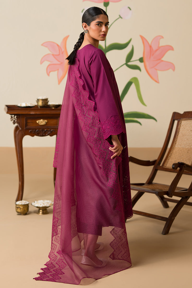 Cross Stitch | Chikankari Lawn Collection | P-07 -  Cross Stitch Luxury - Original Designer Dress - House of Maryam