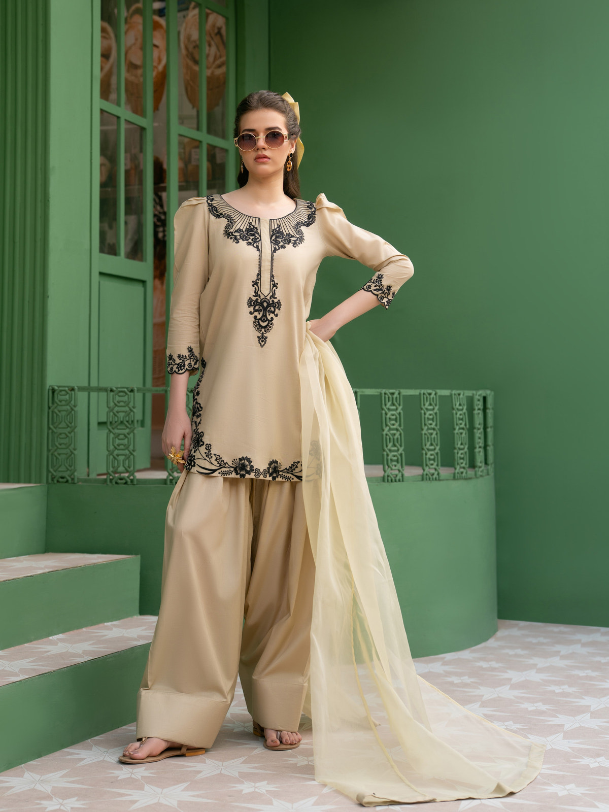 Hania & Umaimaz | Festive Collection | Ayera -  Hania & Umaima  - Original Designer Dress - House of Maryam