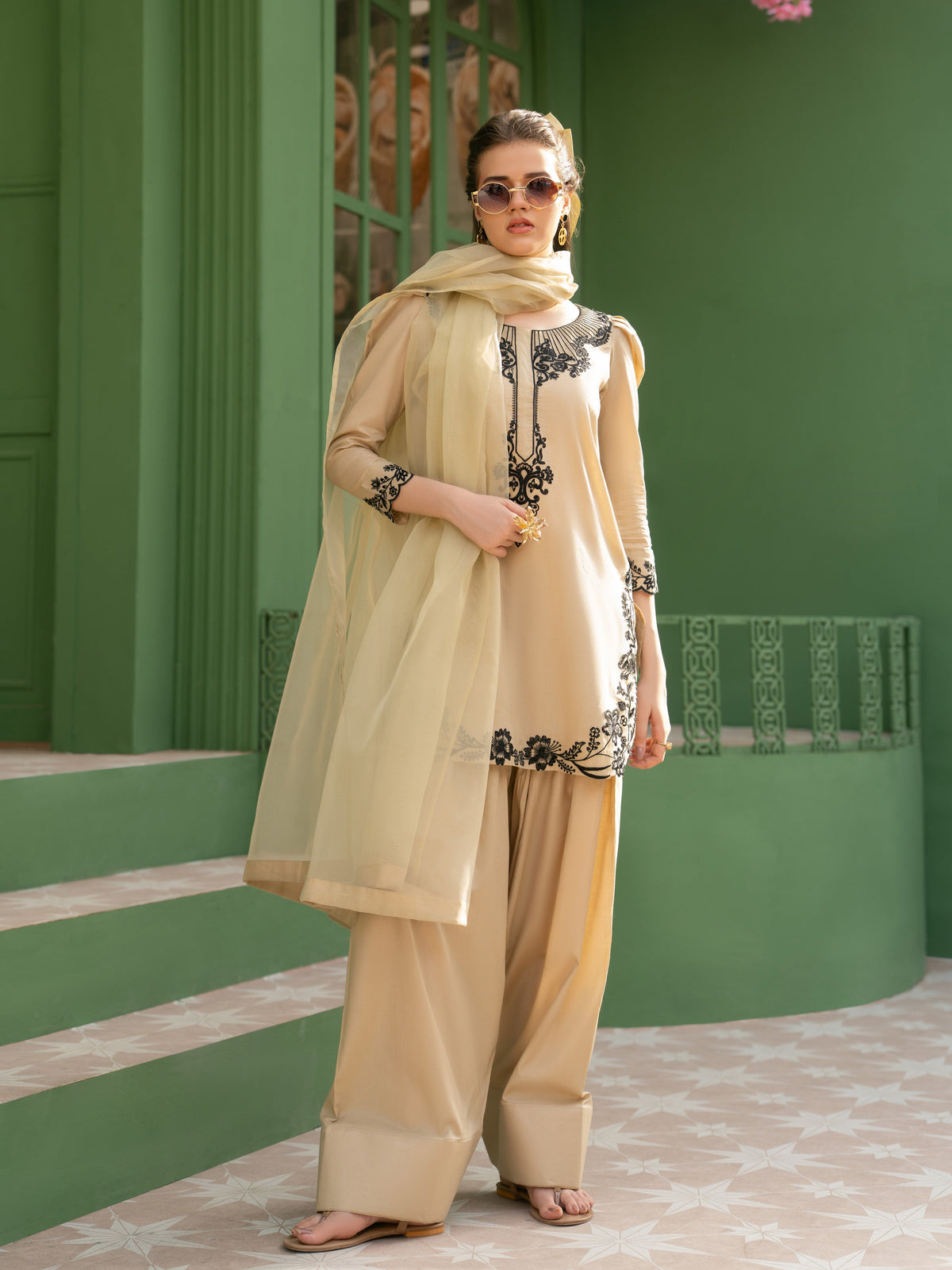 Hania & Umaimaz | Festive Collection | Ayera -  Hania & Umaima  - Original Designer Dress - House of Maryam
