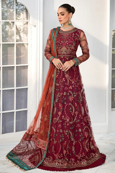 Zarif | DE LUXURY Formals | ROUCHE -  Zarif Formal - Original Designer Dress - House of Maryam