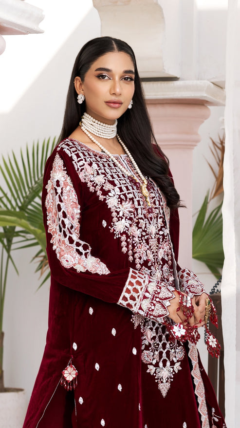 Zebtan | Andaz e Makhmal | ZAM-06 -  Zebtan Ladies Clothes - Original Designer Dress - House of Maryam