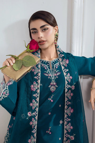 Rangrasiya | Lumeire Silk |Carmin