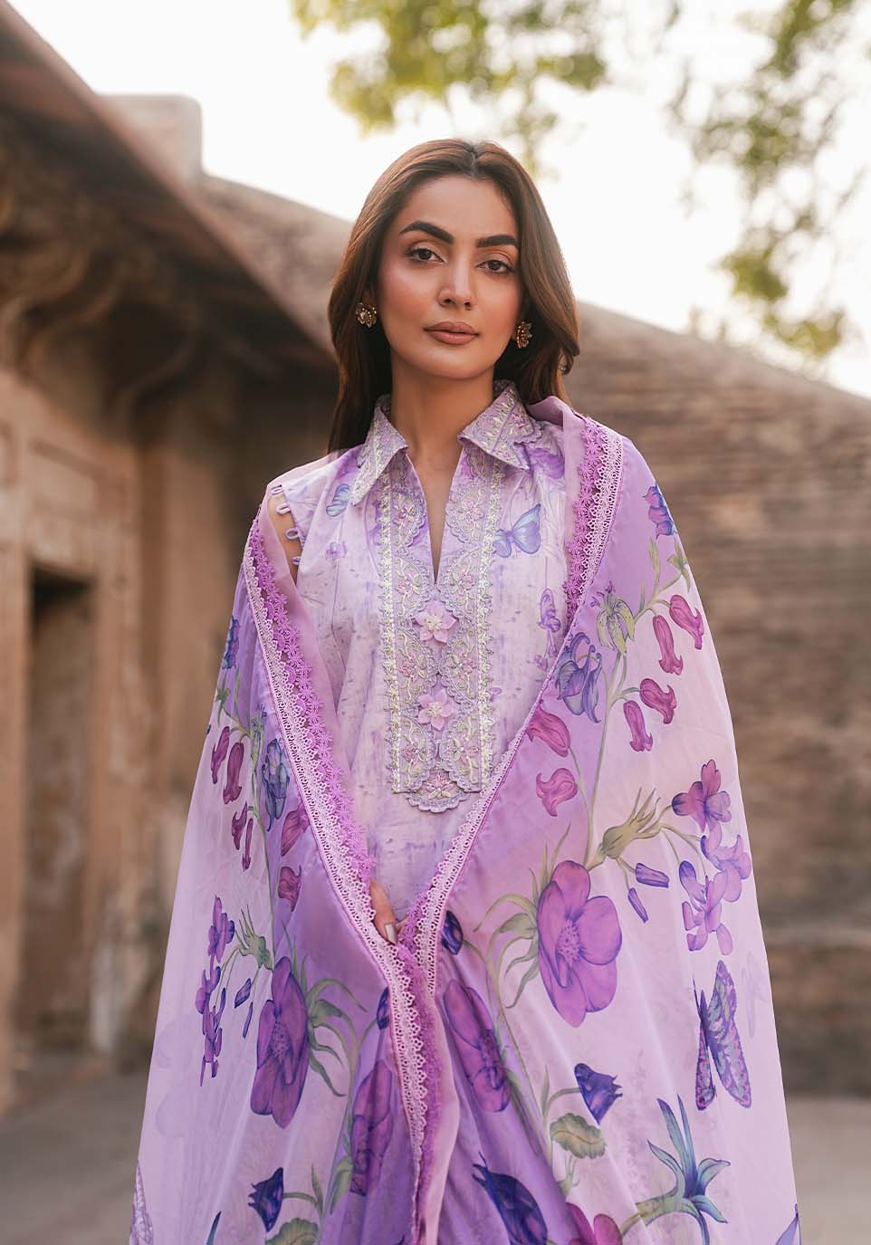 Zarqash | Luxe Lawn 26 | ZQL006-5