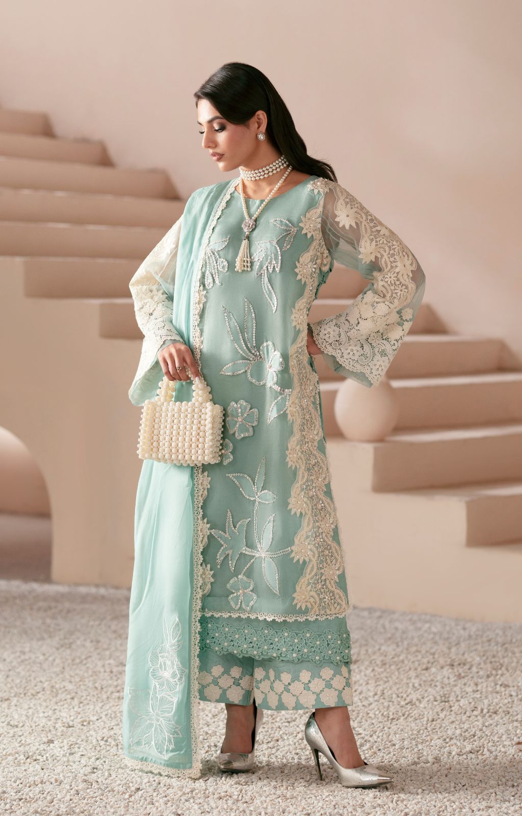 Ajr Couture | Symphony Luxe Festive 25 | Ember -  AJR Couture Ladies Clothes - Original Designer Dress - House of Maryam