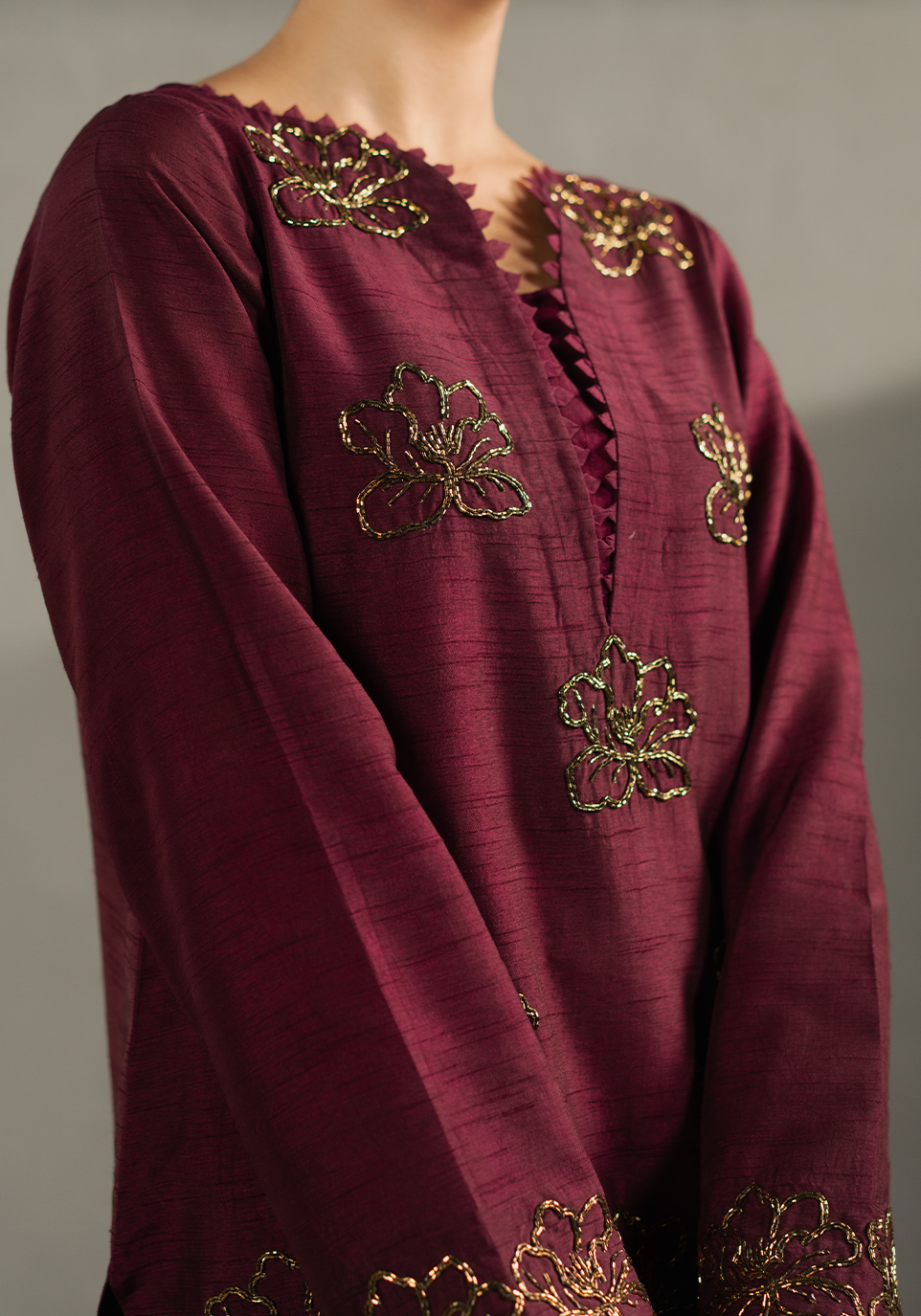 Zarqash | Silk Edit | ZQS 005 TALIA -  Zarqash Ladies Clothes - Original Designer Dress - House of Maryam