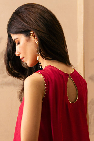 Cross Stitch | Luxe Atelier 24 | ROSY TWILIGHT -  Cross Stitch Luxury - Original Designer Dress - House of Maryam