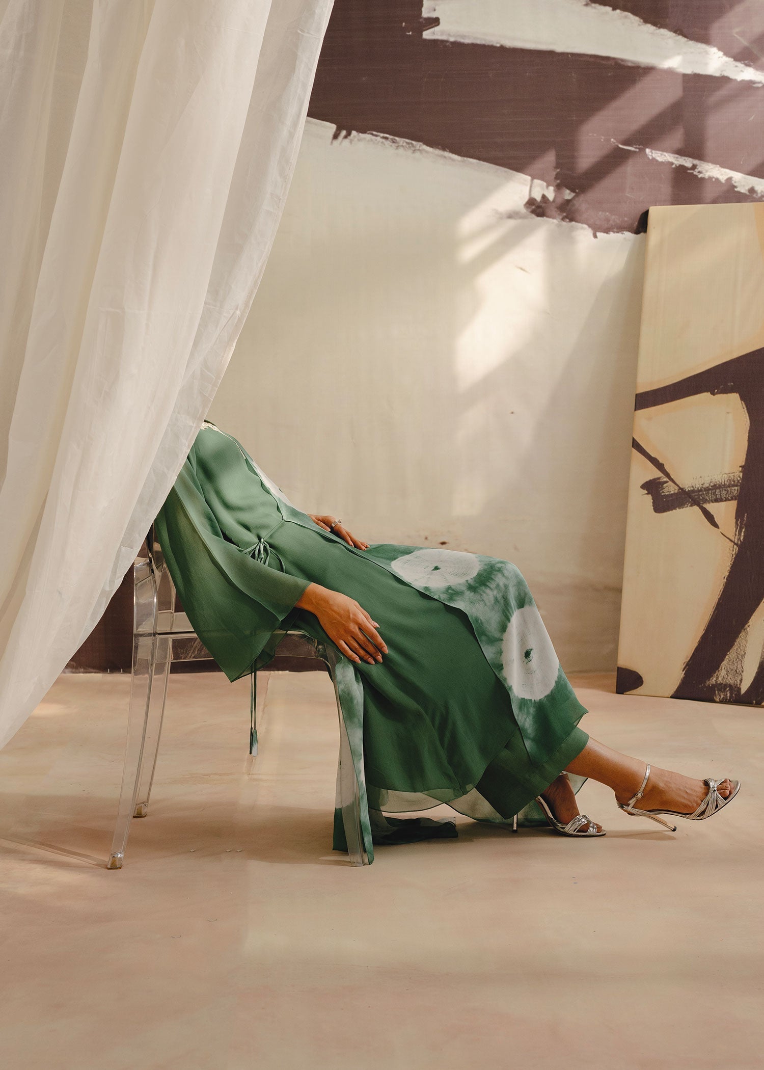 Mahgul | Eye of Cemal | Olive Sun -  Mahgul Ladies Clothes -  House of Maryam
