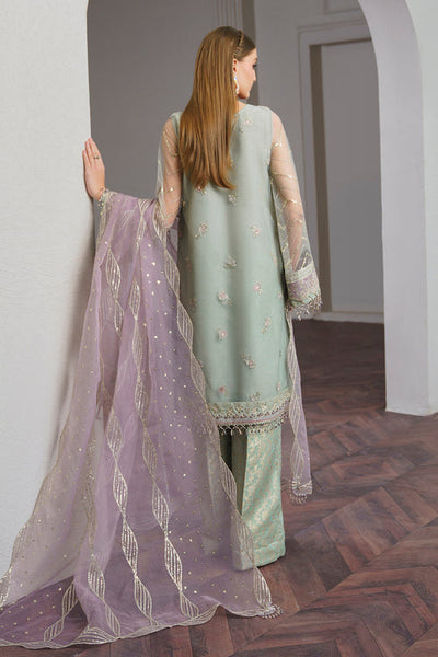 Baroque | Luxury Pret 24 | NET UF-515 -  Baroque Luxury - Original Designer Dress - House of Maryam