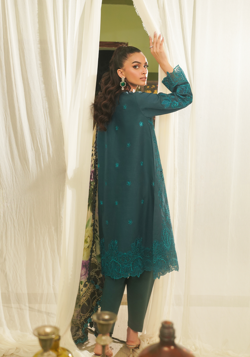 Zarqash | Tresor Luxury Lawn 24 | ZQT 0011 DINA by Zarqash - House of Maryam