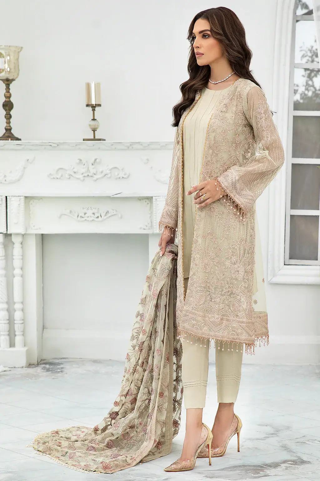 Zarif | DE LUXURY Formals | FLORA -  Zarif Formal - Original Designer Dress - House of Maryam