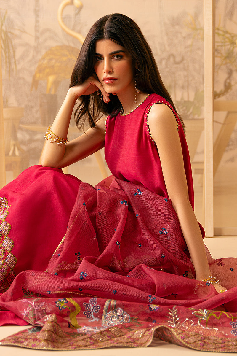 Cross Stitch | Luxe Atelier 24 | ROSY TWILIGHT -  Cross Stitch Luxury - Original Designer Dress - House of Maryam