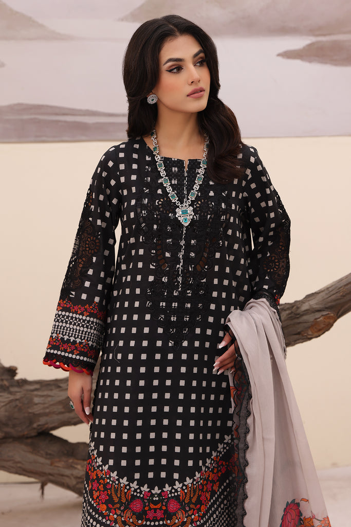 Charizma | Naranji Embroidered Lawn 24 | CN4-009 -  Charizma Luxury - Original Designer Dress - House of Maryam