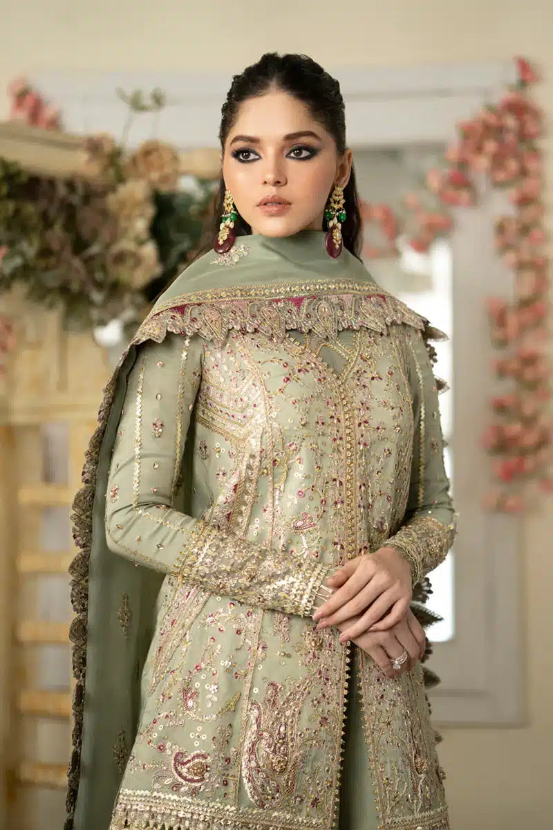 Qalamkar | Dilnaz Wedding Formals | DN-06 FARIZA by Designer Qalamkar - House of Maryam - Pakistani Designer Ethnic Wear in {{ shop.shopifyCountryName }}