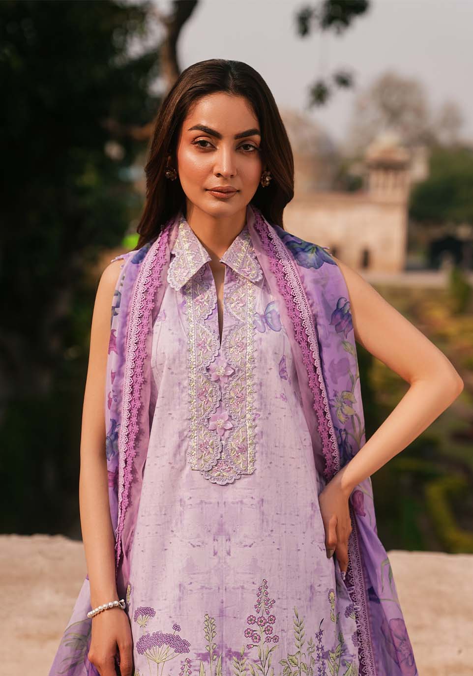 Zarqash | Luxe Lawn 26 | ZQL006-4