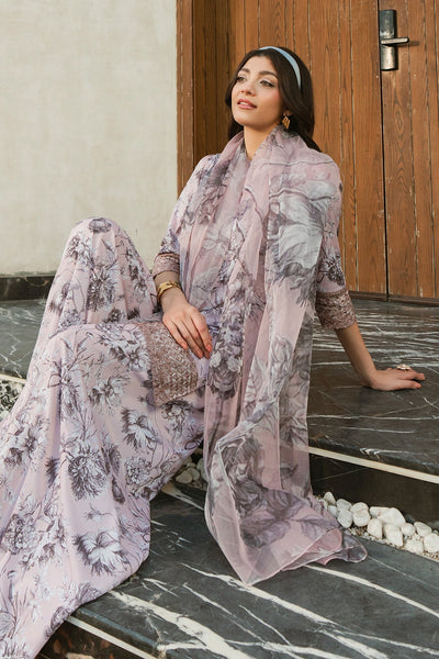 Fahad Hussayn | Lawn Banger | Allium Bloom -  Erum Khan Ladies Clothes - Original Designer Dress - House of Maryam