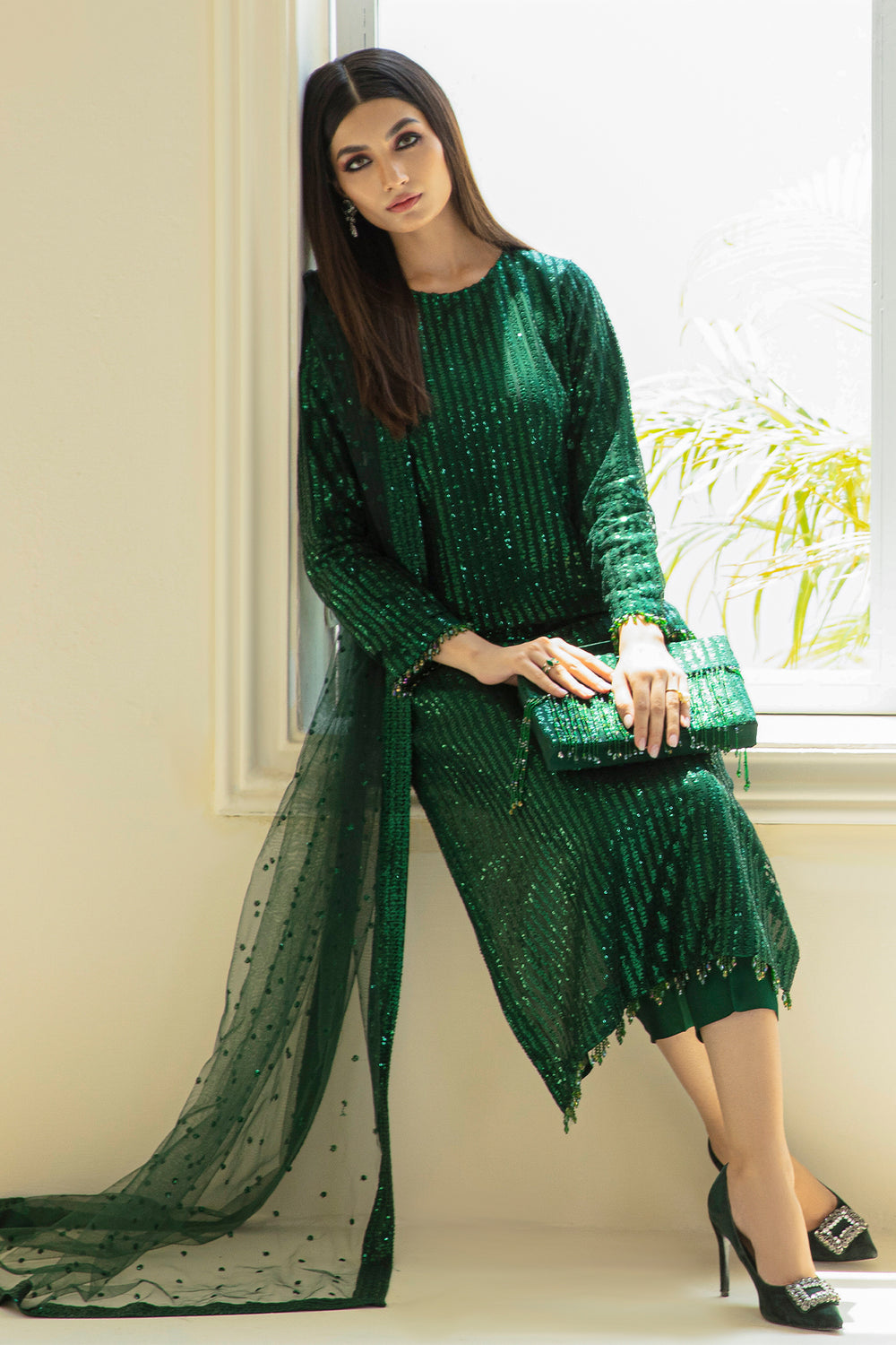 Baroque | Formals Collection | EMBROIDERED NET UF-386, image 4