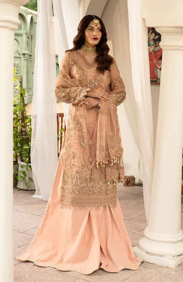 Eleshia | Zarin Wedding Formals 23 | Leena by Designer Eleshia - House of Maryam - Pakistani Designer Ethnic Wear in {{ shop.shopifyCountryName }}