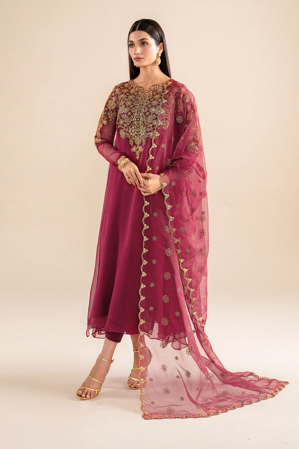 Baroque | Luxury Pret 24 | CHIFFON PR-916 -  Baroque Luxury - Original Designer Dress - House of Maryam
