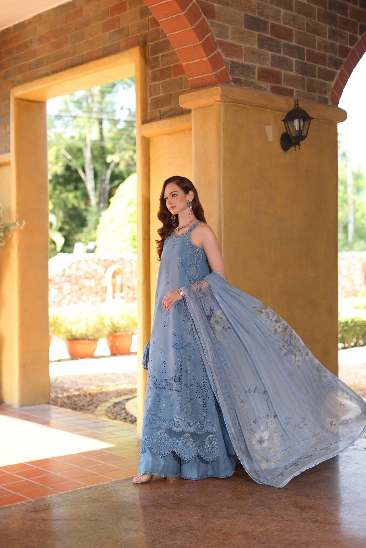 Saadia Asad | Luxury Eid Schiffli Laserkari 26 | D3 - A - Mirelle, image 2