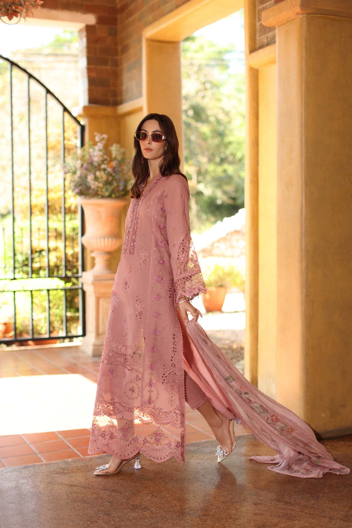 Saadia Asad | Luxury Eid Schiffli Laserkari 26 |D3 - B - Mirelle, image 2