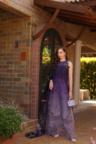 Saadia Asad | Luxury Eid Schiffli Laserkari 26 | D4 - A - Seraphine