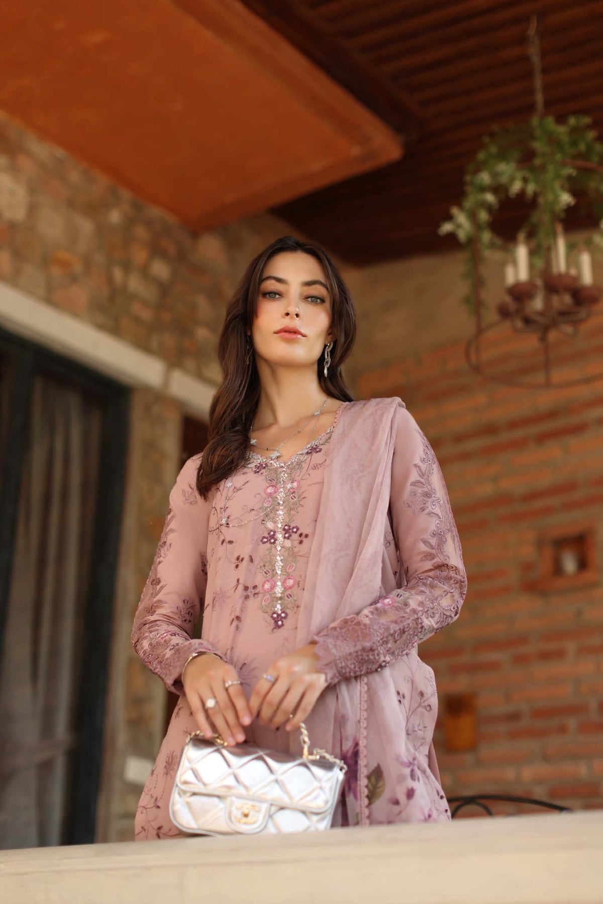 Saadia Asad | Luxury Eid Schiffli Laserkari 26 | D1 - B - Sorina, image 5