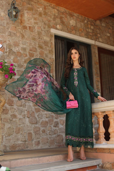 Saadia Asad | Luxury Eid Schiffli Laserkari 26 | D1 - A - Sorina