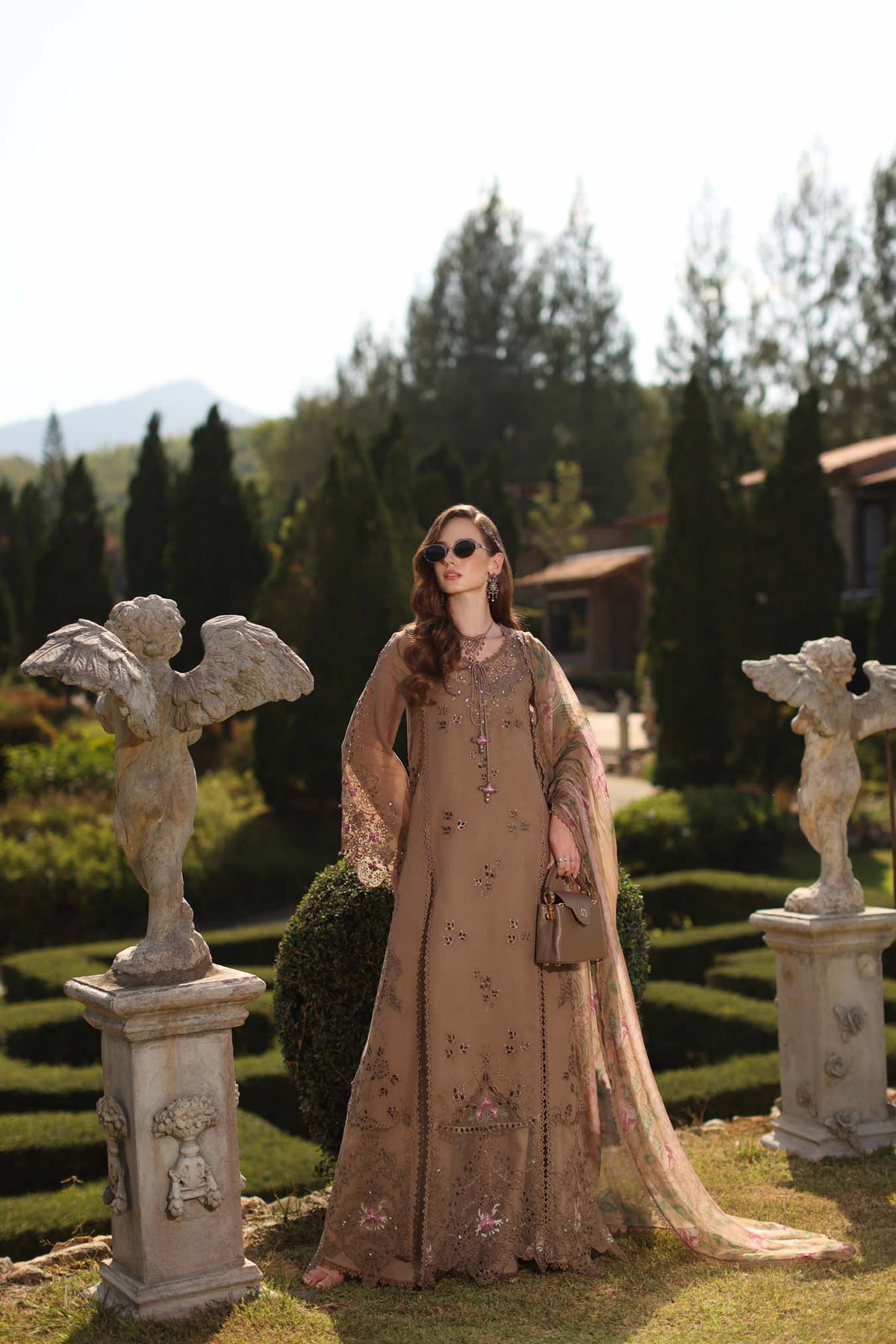 Saadia Asad | Luxury Eid Schiffli Laserkari 26 | D8 - A - Selene, image 3