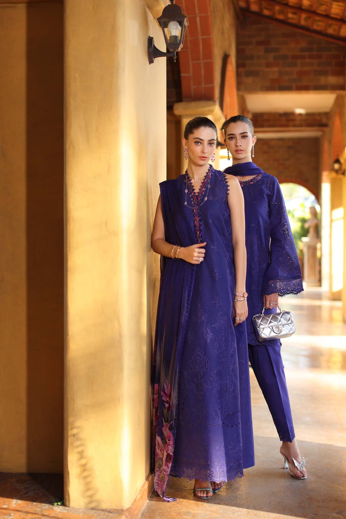 Saadia Asad | Luxury Eid Schiffli Laserkari 26 | D2 - A - Aloura, image 5