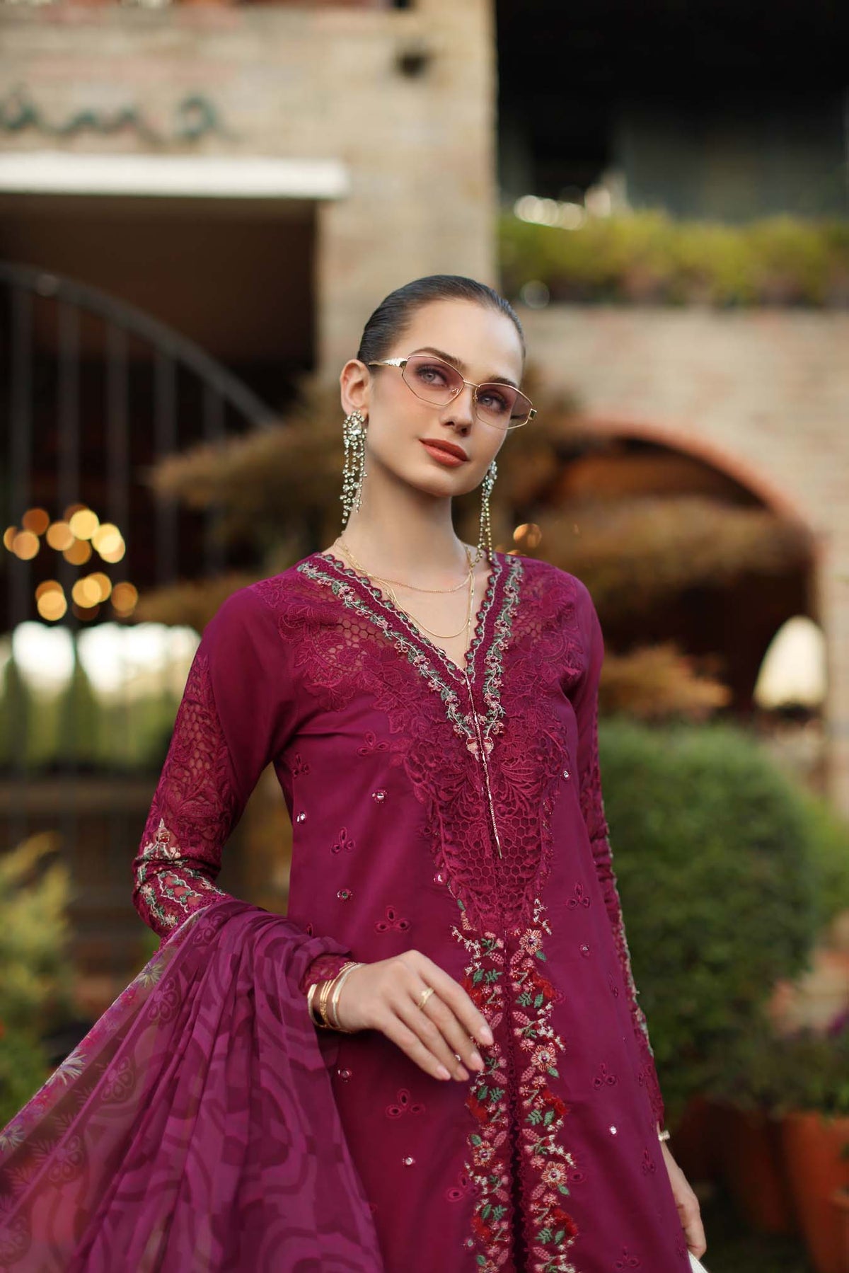 Saadia Asad | Luxury Eid Schiffli Laserkari 26 | D6 - A - Zelina, image 4