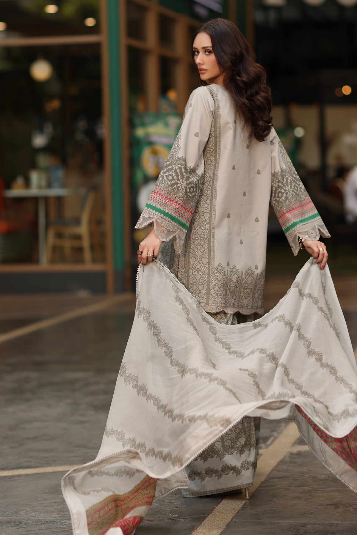 Charizma | Infinity Lawn | 3-PC Unstitched Embroidered Lawn Collection IN6-01-2