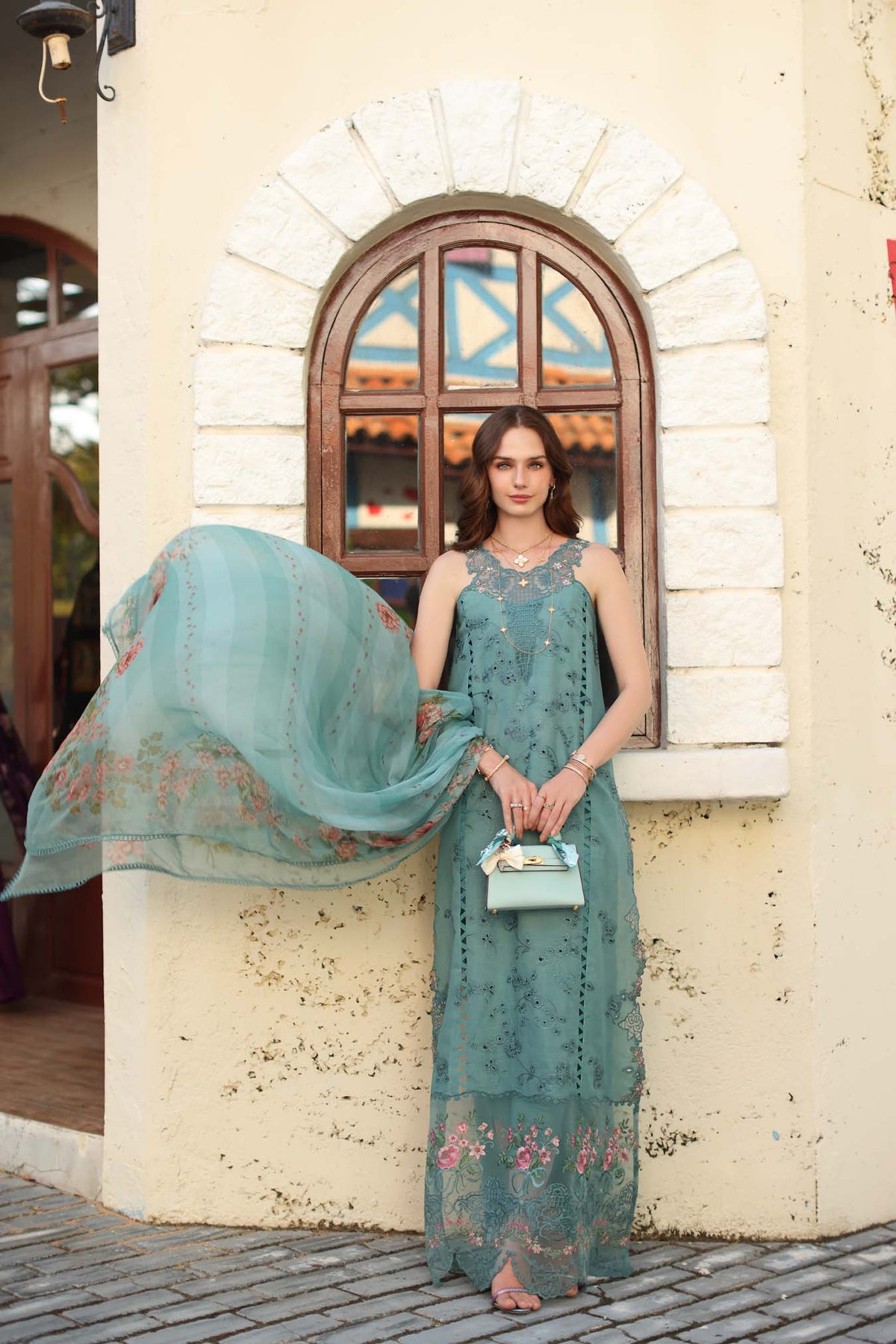 D5 - B - Turquoise BlueD5 - B - Turquoise Blue by Noor by Saadia Asad