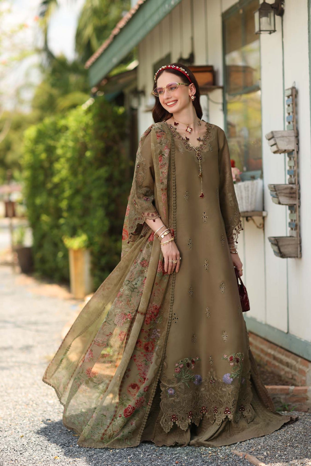 Noor by Saadia Asad | Noor Eid Printskhas 26 |D8 €“ Mocha Sienna-5
