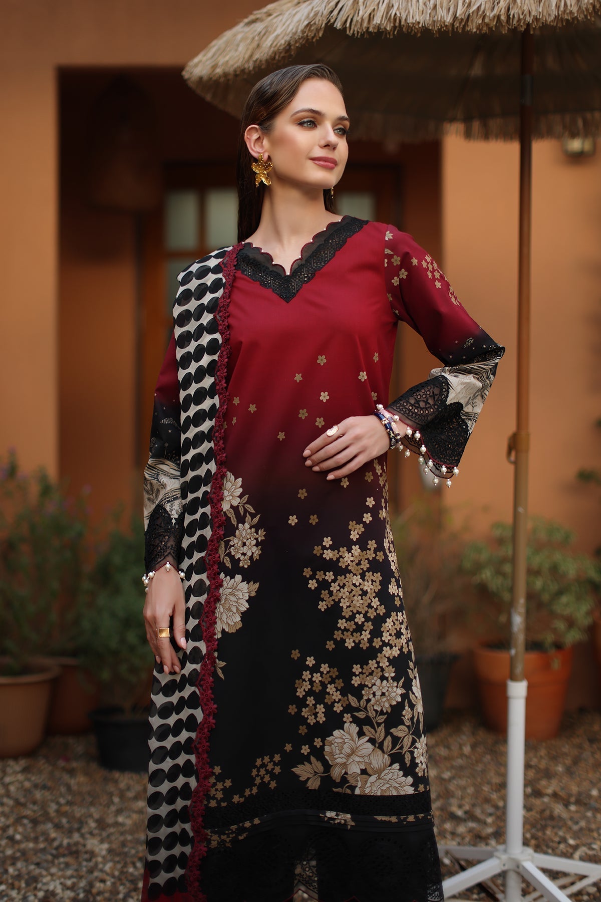 Charizma | Aniq Lawn | AN6-02, image 3