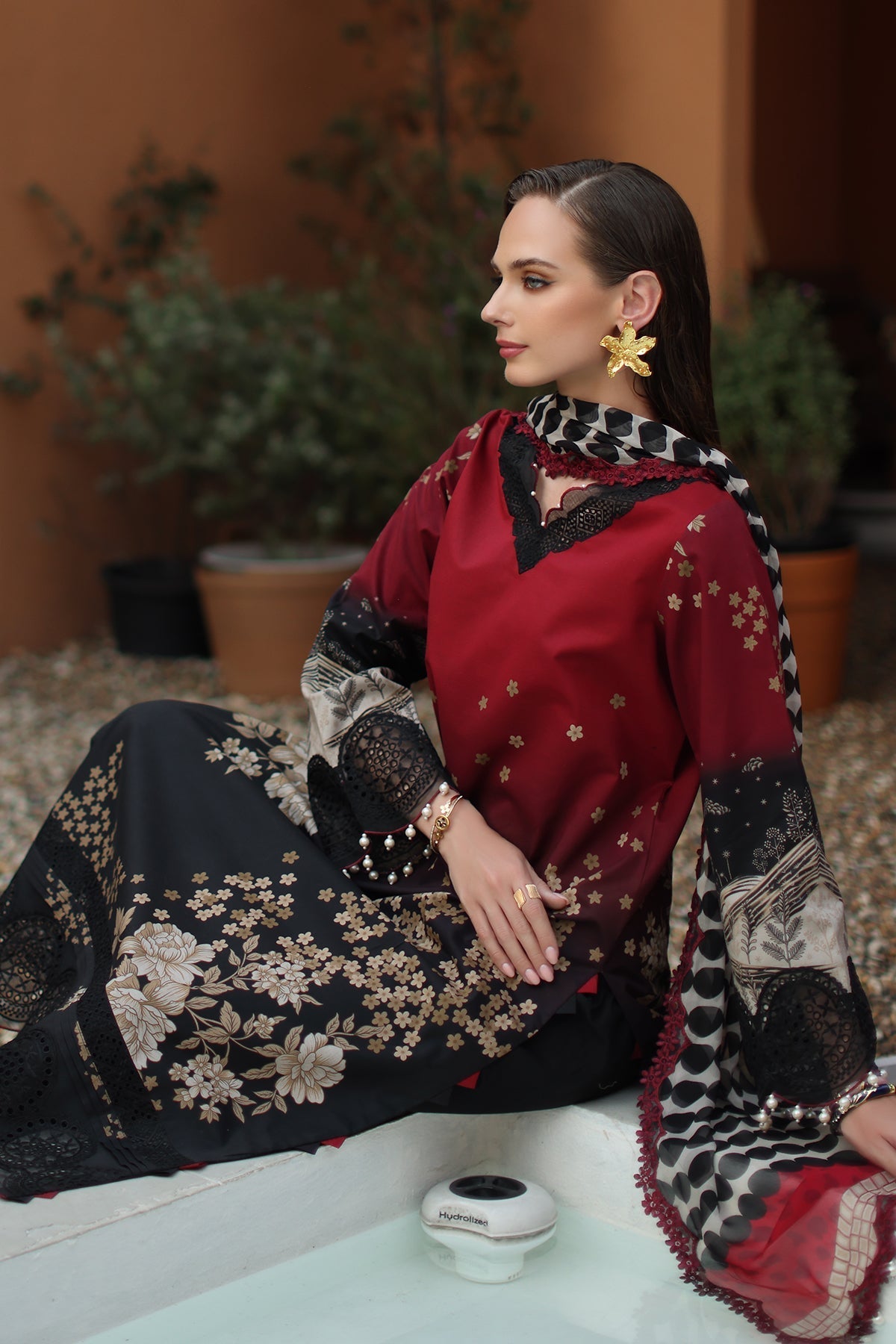 Charizma | Aniq Lawn | AN6-02, image 5