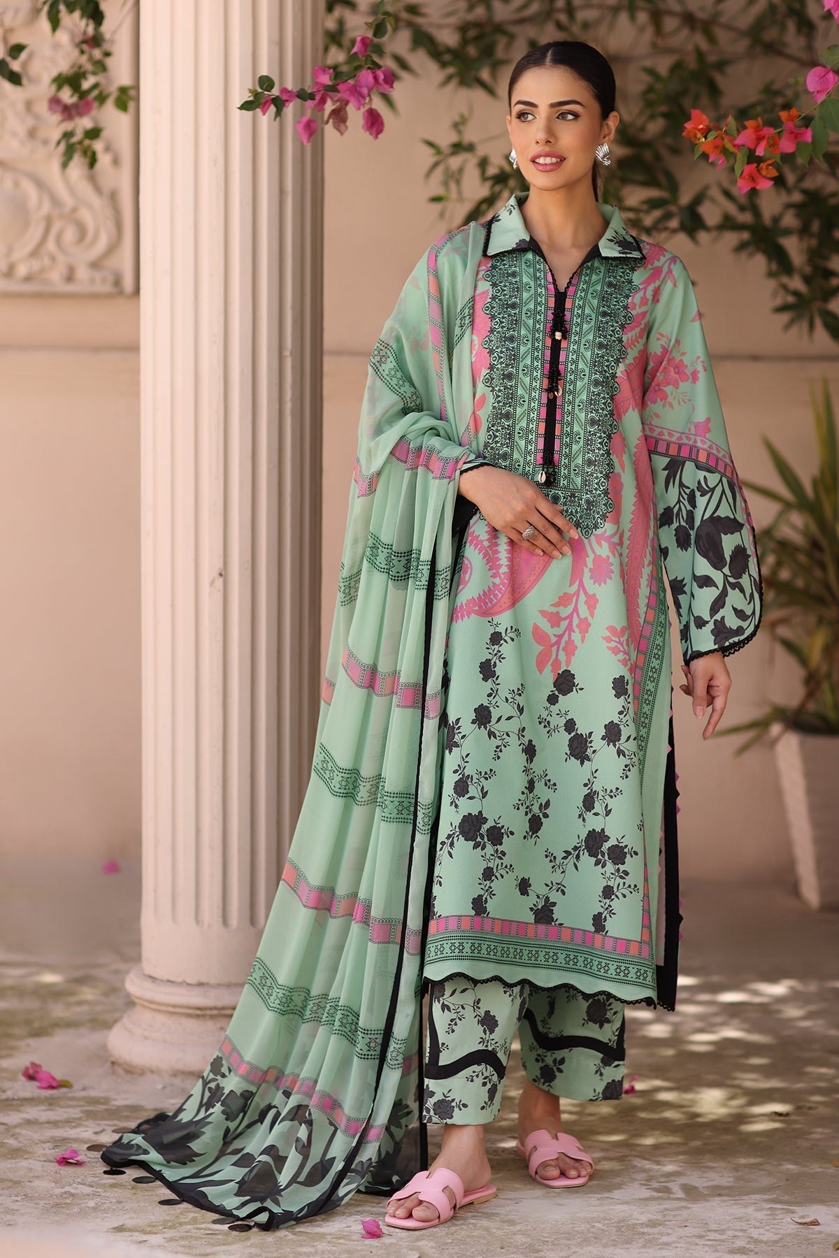 Charizma | C Print Lawn | CP6-19, image 4