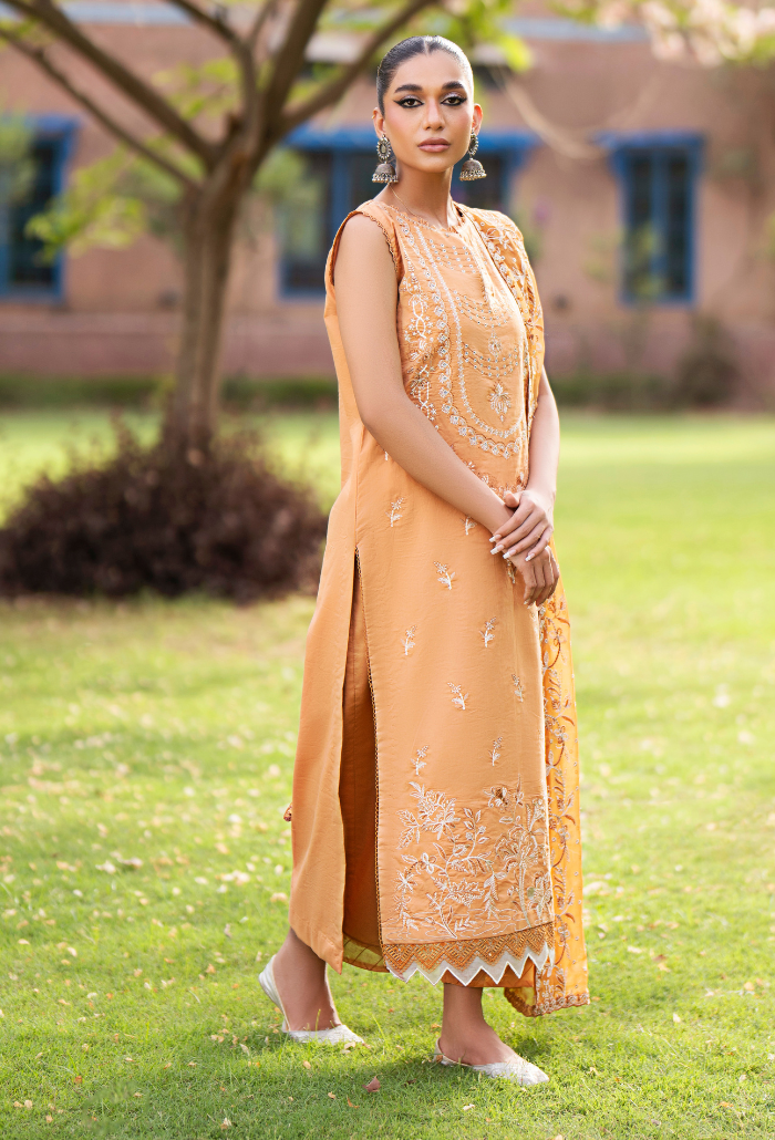 Humdum | Selin Lawn 25 | Selin - D07 -  Humdum Ladies Clothes -  House of Maryam