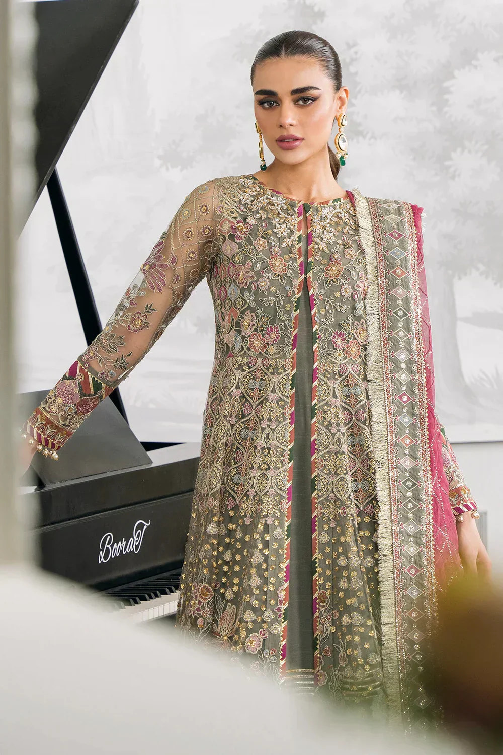 Baroque | Chantelle Embroidered Collection 2024 | CH12-02 -  Baroque Formal - Original Designer Dress - House of Maryam
