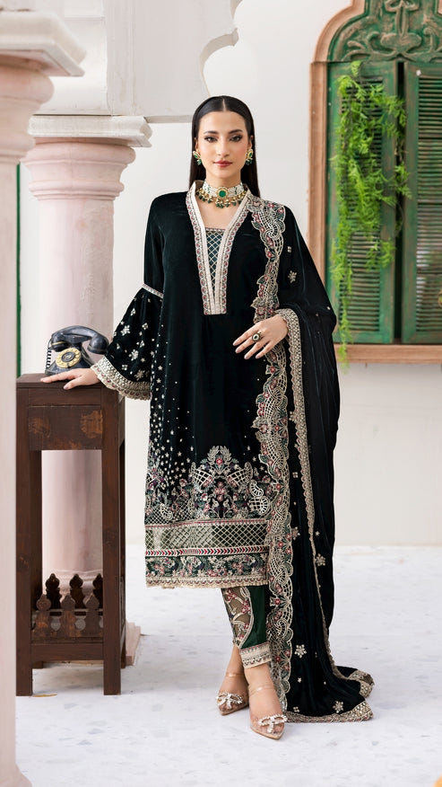 Zebtan | Andaz e Makhmal | ZAM-07 -  Zebtan Ladies Clothes - Original Designer Dress - House of Maryam