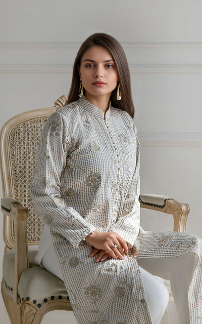 Threads and Motifs | Formal Dresses 25 | Embroidered Chiffon Dress