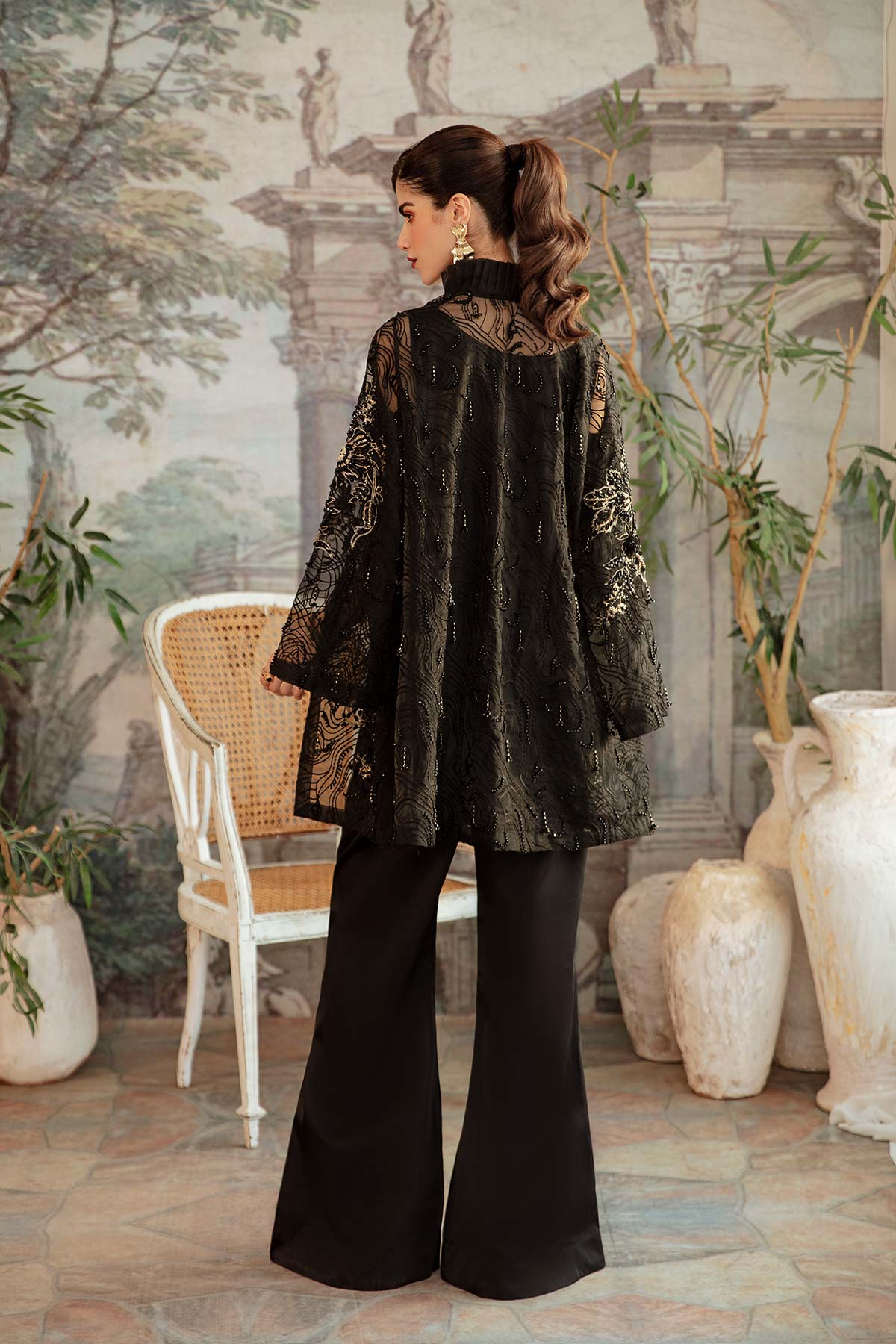 Mina Kashif | Ala Mode Luxury Formals 23 | Luna by Designer Mina Kashif - House of Maryam - Pakistani Designer Ethnic Wear in {{ shop.shopifyCountryName }}